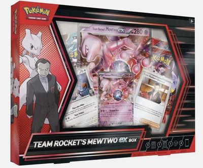 Team Rocket's Mewtwo Ex Box